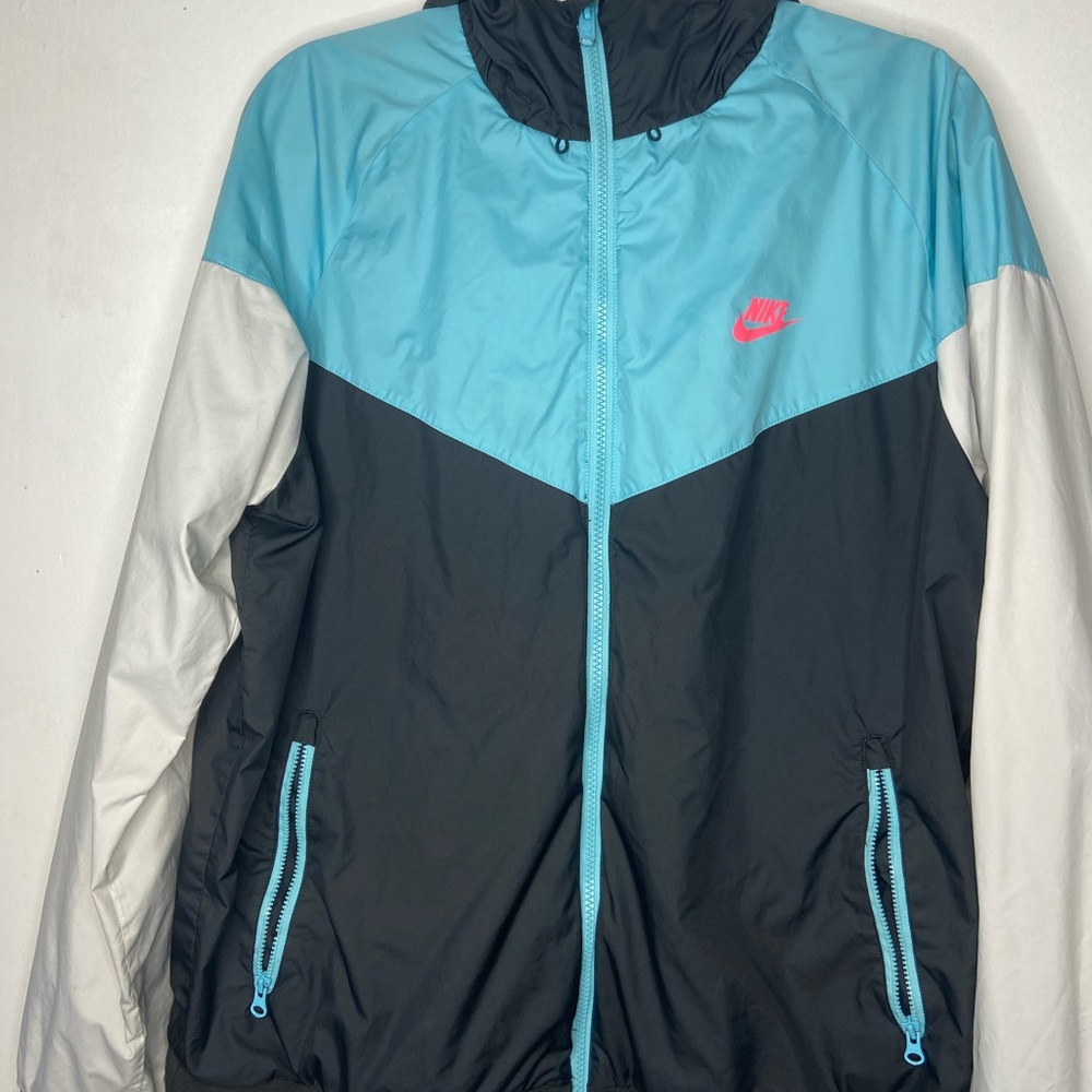Multicolor Nike windbreaker